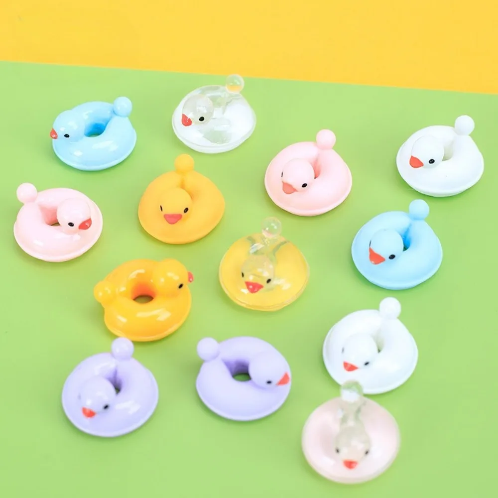 10pcs 3D Cute Ducks Design Shoe Decorations, Fashionable Sho