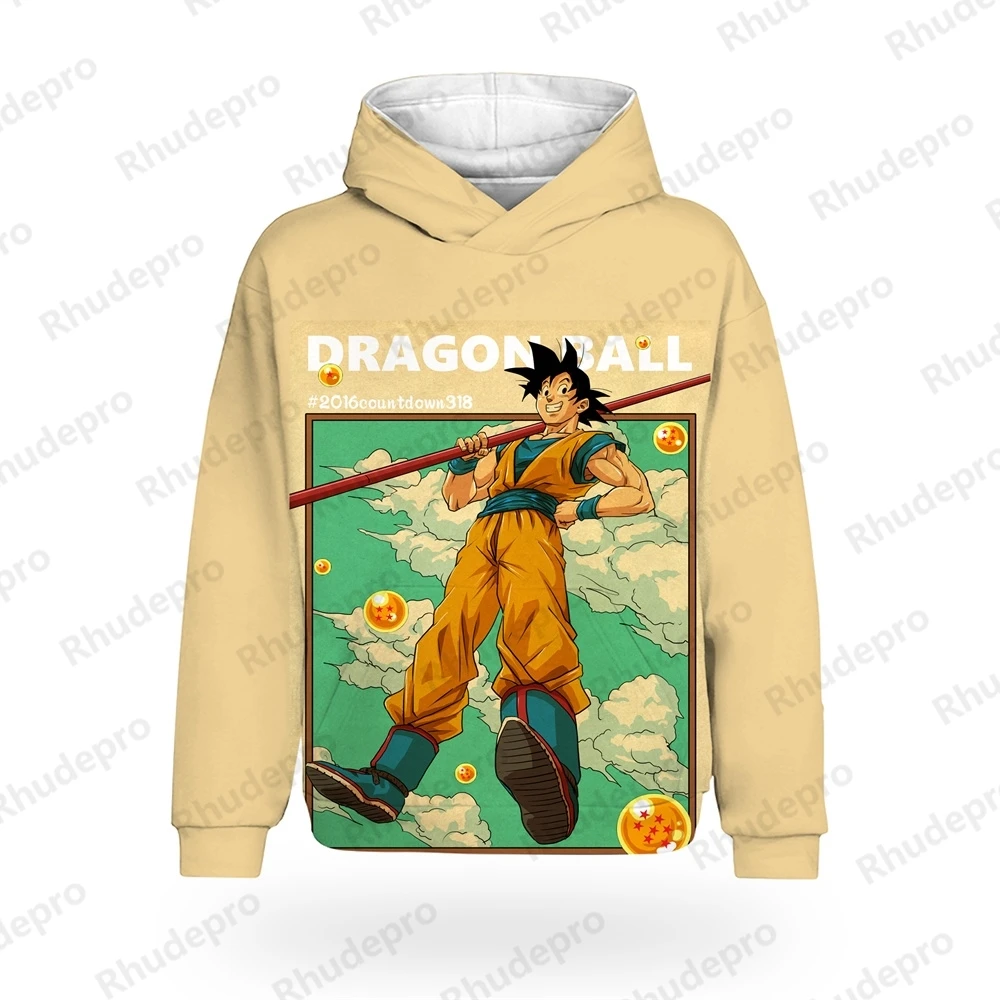 

Men's Hoodie High Quality Dragon Ball Gift Streetwear Y2k Clothes Anime Goku 2024 Shirts Harajuku Style Clothing 5XL Trend