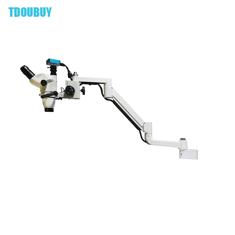 TDOUBUY Hot Sale Dental Chair Operating Surgical Endodontic Oral Microscope With Camera Continuous Zoom 16 Million Pixels