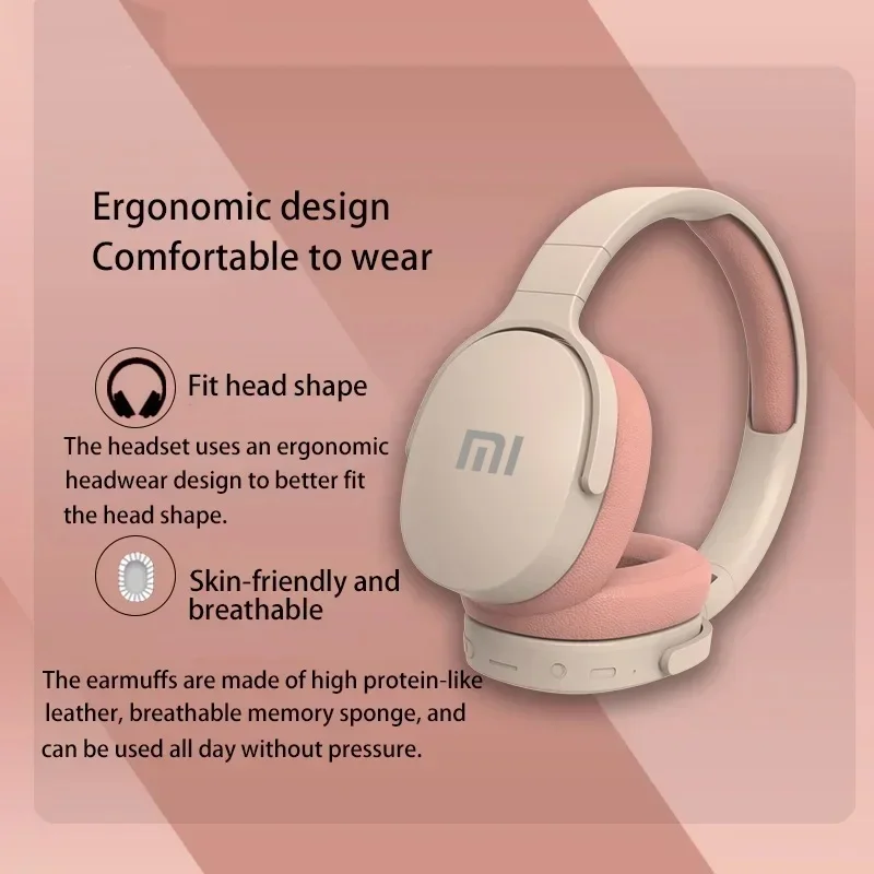 Xiaomi MIJIA Wireless Headphones P2961 Bluetooth 5.3 Earphone For IPhone Stereo HIFI Headset Game Earbuds With Mic