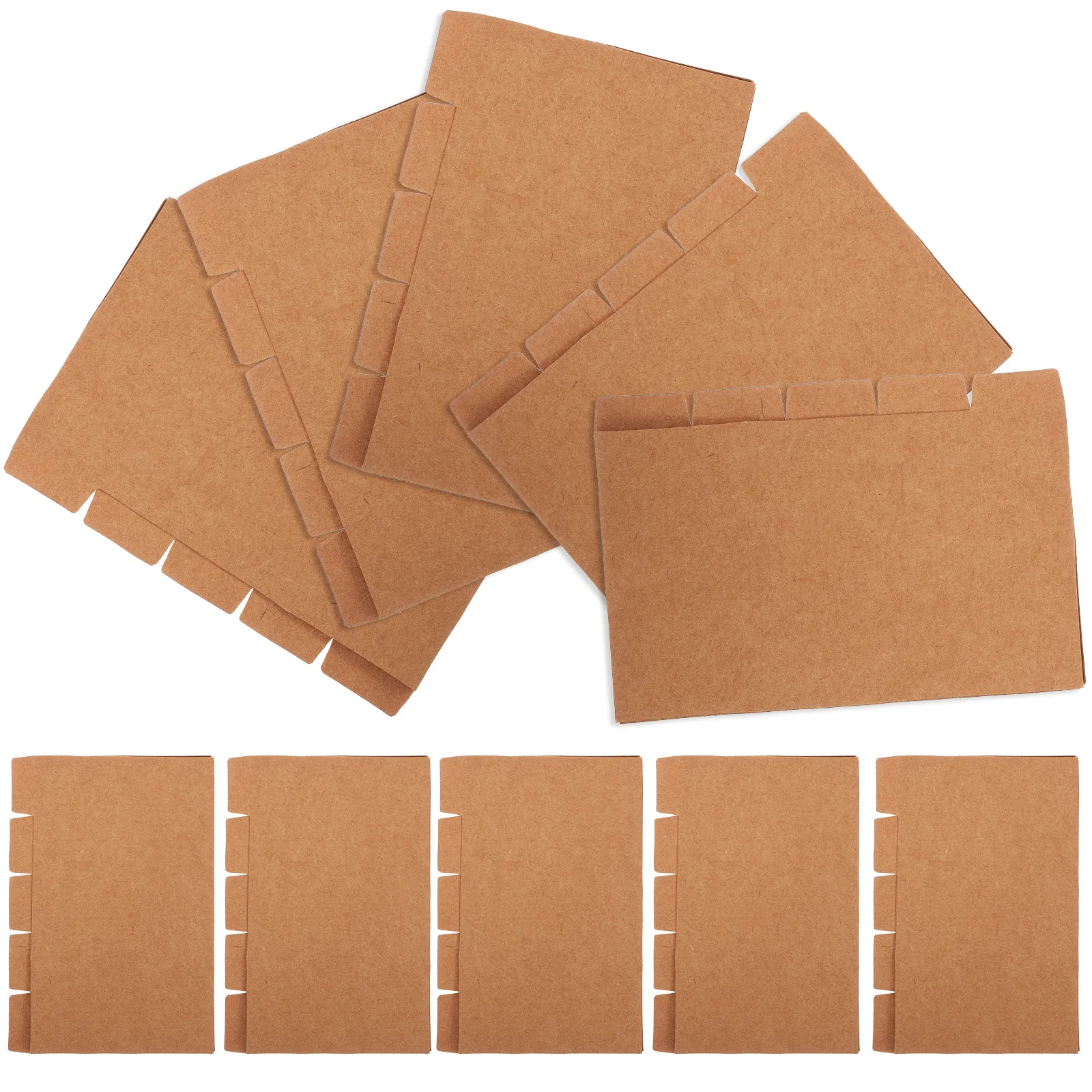 

20Sets Oxford Index Card Dividers Writable Paper Tabs for Indexing Organizer Binder Document Separation Index Card Dividers