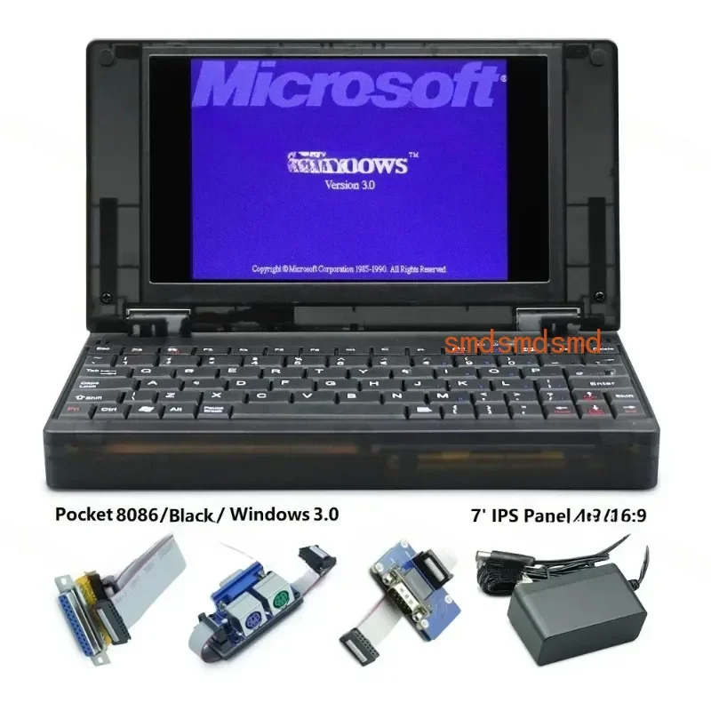Pocket 8086 DOS Computer Windows3.0 8086CPU 8088CPU Retro Computer