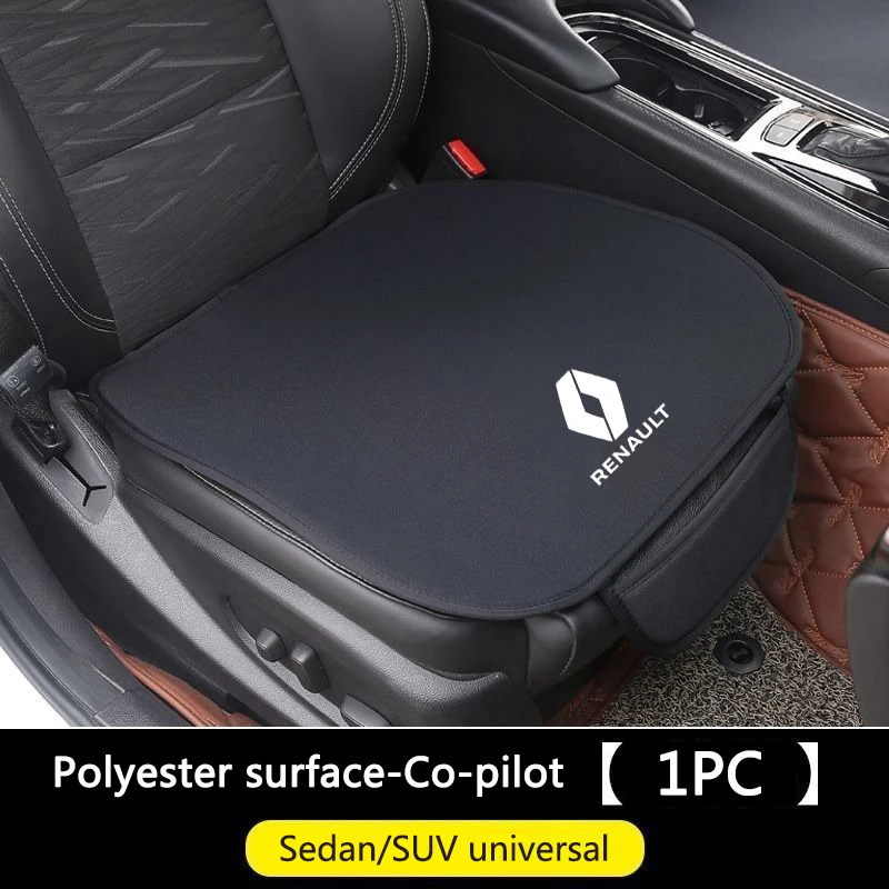 Universal Car Seat Cushion Non-Slip Cover Velvet Plush Protector Pad For Renault RS Koleos Captur Megane Clio Arkana Zoe Twingo