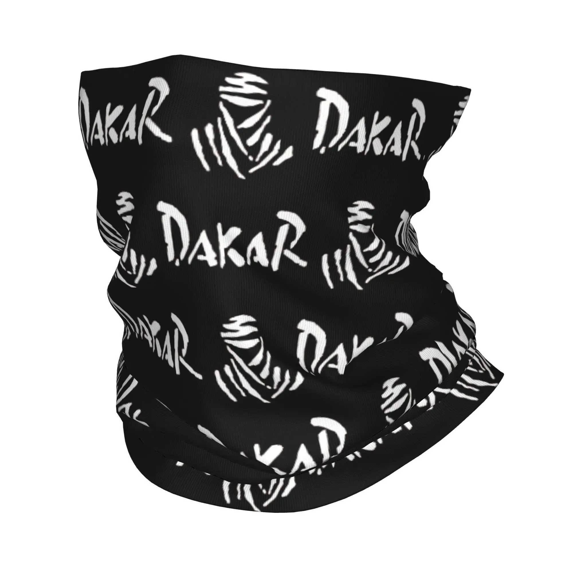 Custom Hot Creative Car D-Dakares Winter Headband Neck Warmer Women Men Hiking Running Tube Scarf  Face Bandana Gaiter