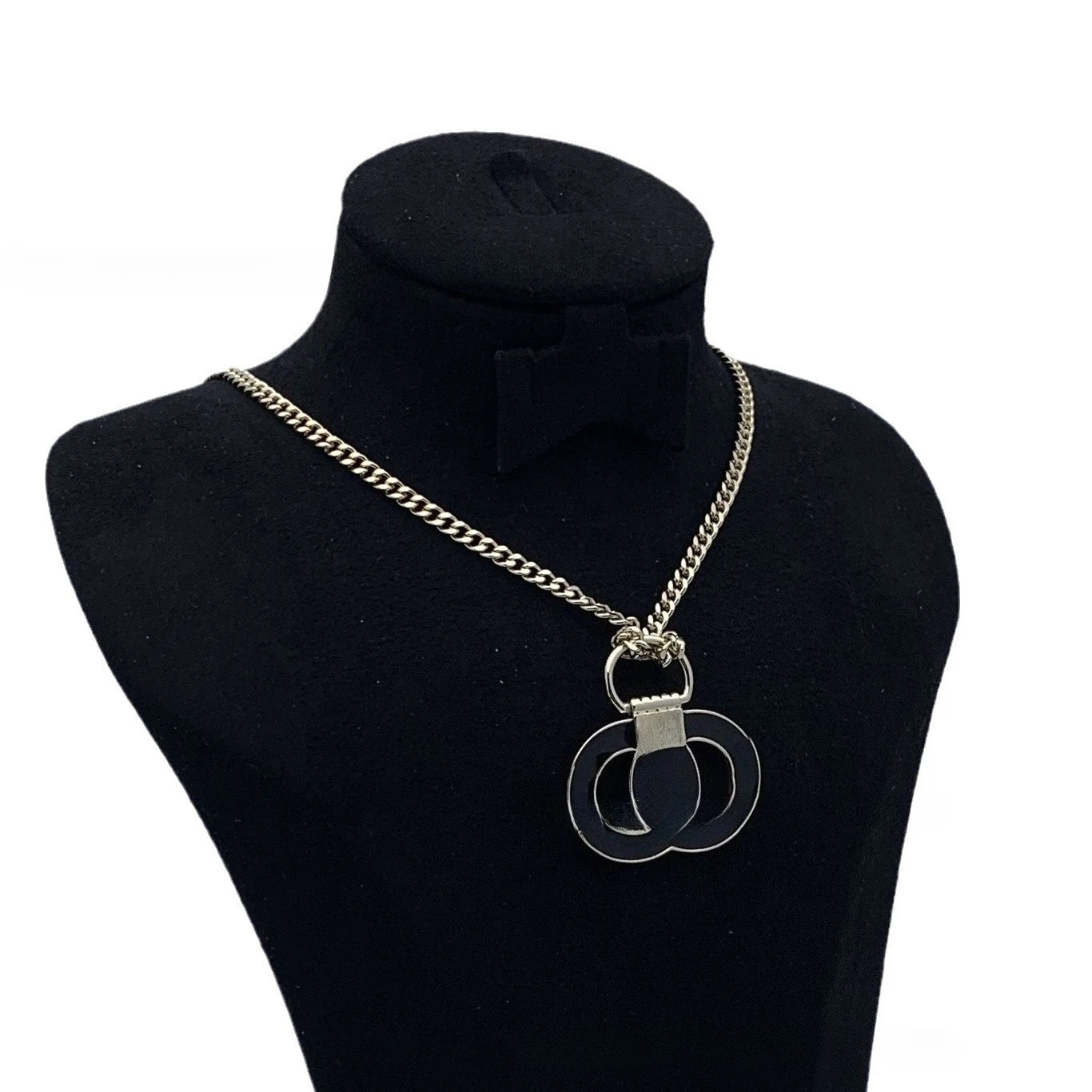 قلادة مزدوجة فلاش الماس الايبوكسي ريترو صغيرة عطرة نمط جديد قلادة المرأة 2025 #4