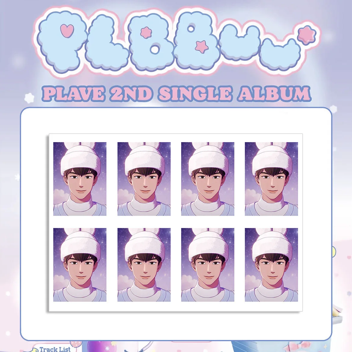 

KPOP PLAVE New Album PLBBUU Cartoon One Inch ID Photo High Quality INS Style White Background Photo NOAH EUNHO HAMIN Fans Gifts