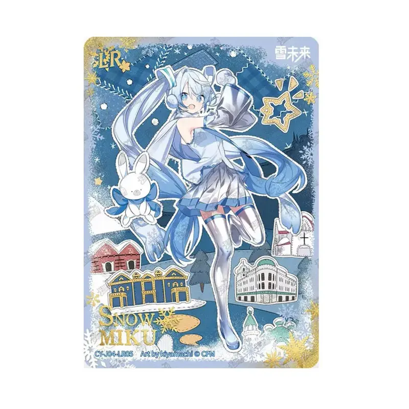 

KAYOU Hatsune Miku Series 4 LR(01P-05P)/LR(01-05)/UR(01-11)/SSR(01-11) First Sight Pack Single Card Genuine Rare Collection Card