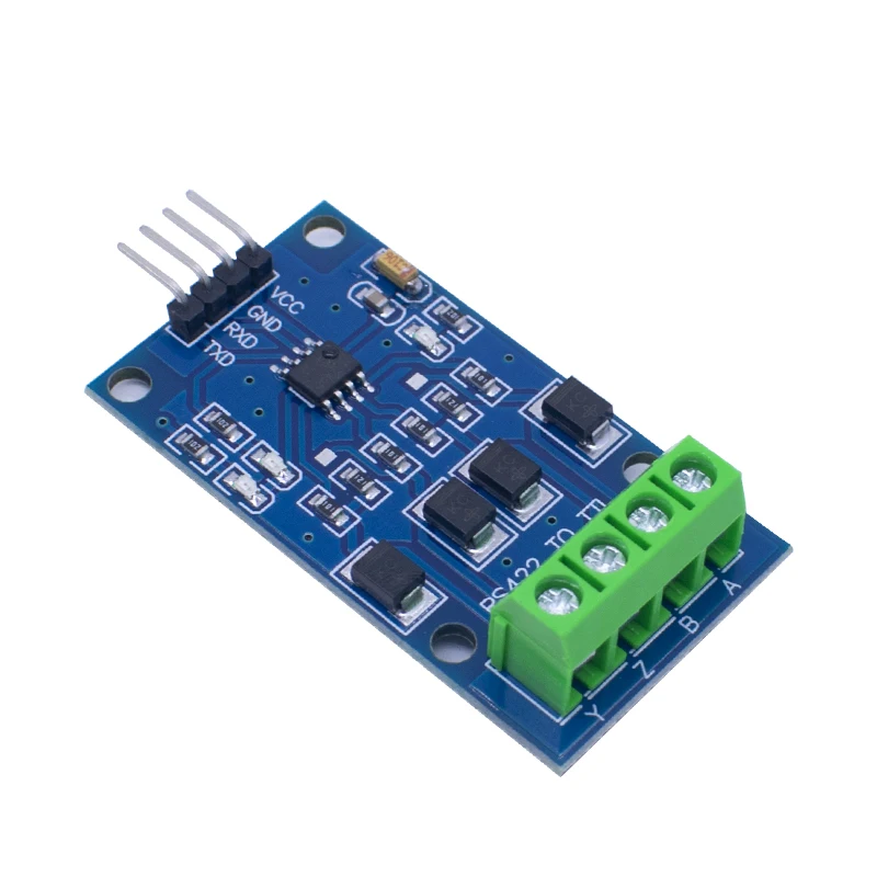 RS422 mutual conversion TTL two-way signal module full duplex 422 turn single chip MAX490 to TTL module