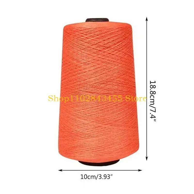 49MC 1 Roll 500g Natural Silk Knitting Yarn Summer Crochet Line for DIY Handwoven for Tank Top Cape Embroidey Thread