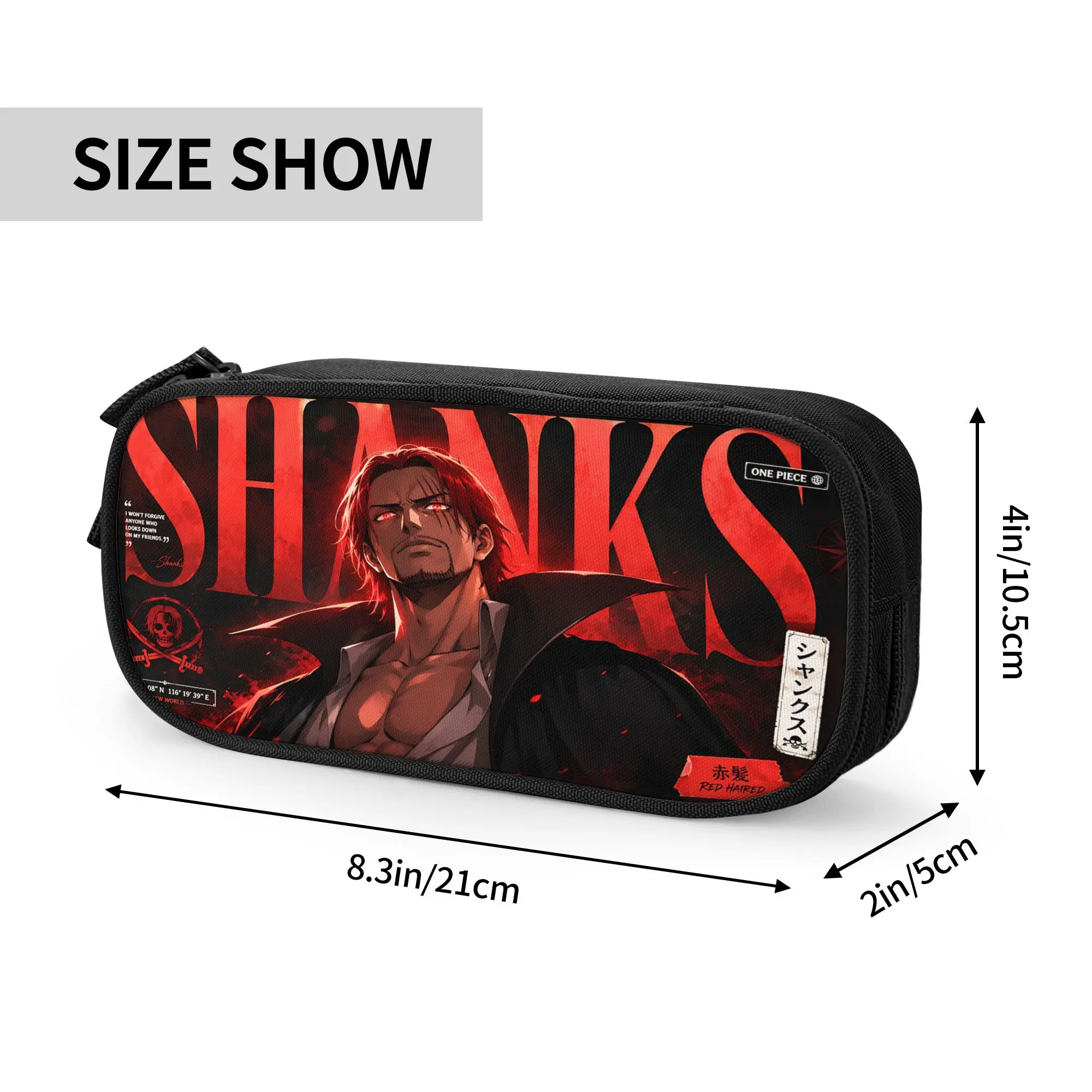 Custom Anime One piece Theme Large Capacity Bags for Child  Handheld Study Bag for Boys Gilrs Kids
