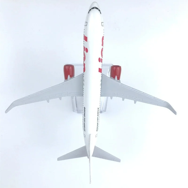 16 سنتيمتر الأسد الهواء B737 سبيكة الصلبة نموذج طائرة زخرفة الحرف نماذج ثابت الحلي جمع العرض