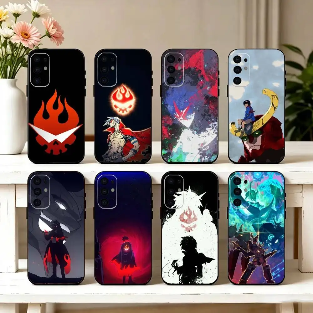 Gurren Lagann Lordgenome Phone Case For Samsung S25,S24,S21,S22,S23,S30,Ultra,S20,Plus,Fe,Lite,Note,10,Black Cover