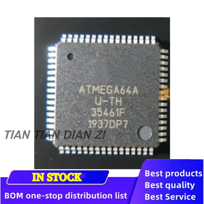 1pcs/lot ATMEGA64AU-TH TMEGA64A-AU TQFP-64 ic chips in stock
