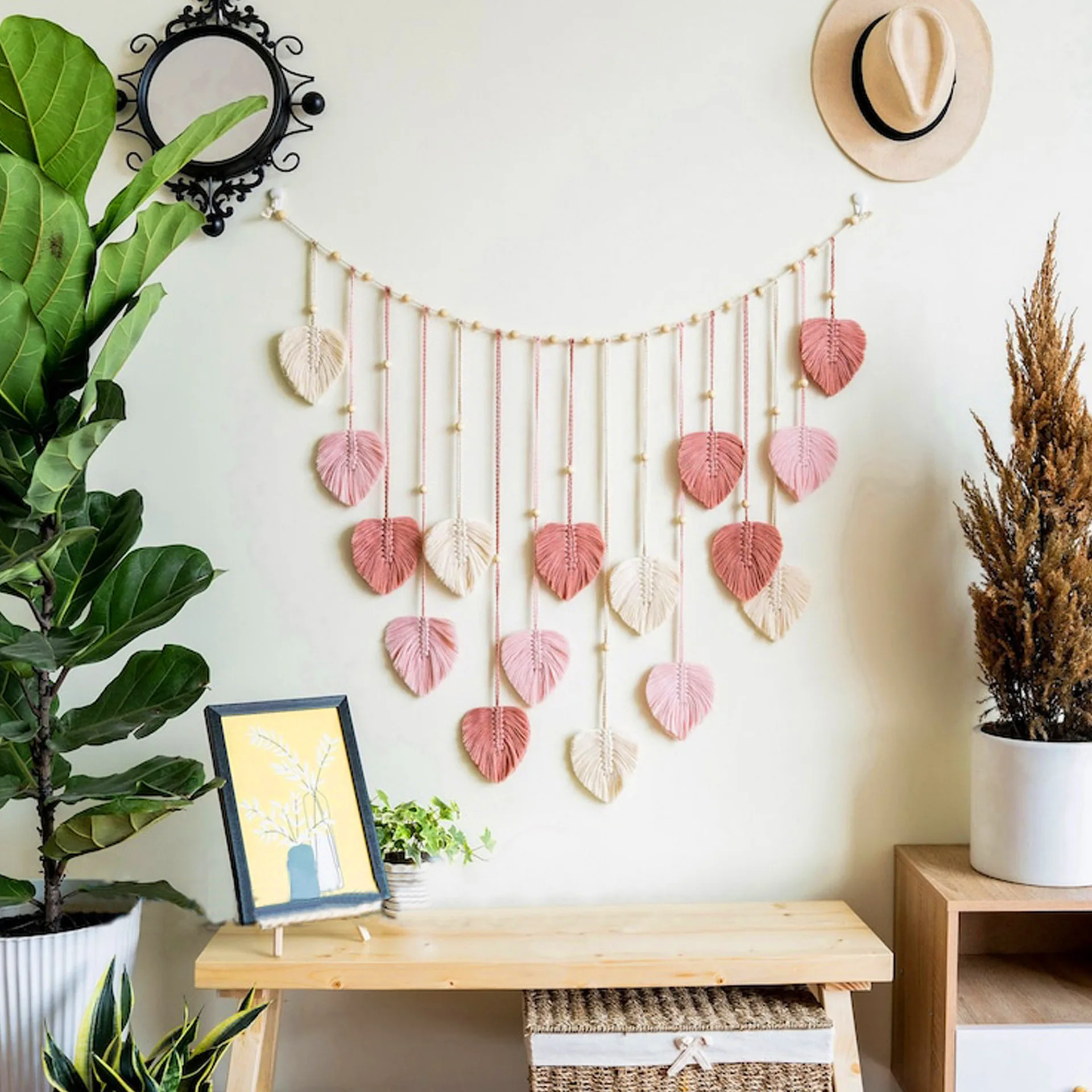 Большое настенное панно из мак – обзор и цена Home Decor Handmade