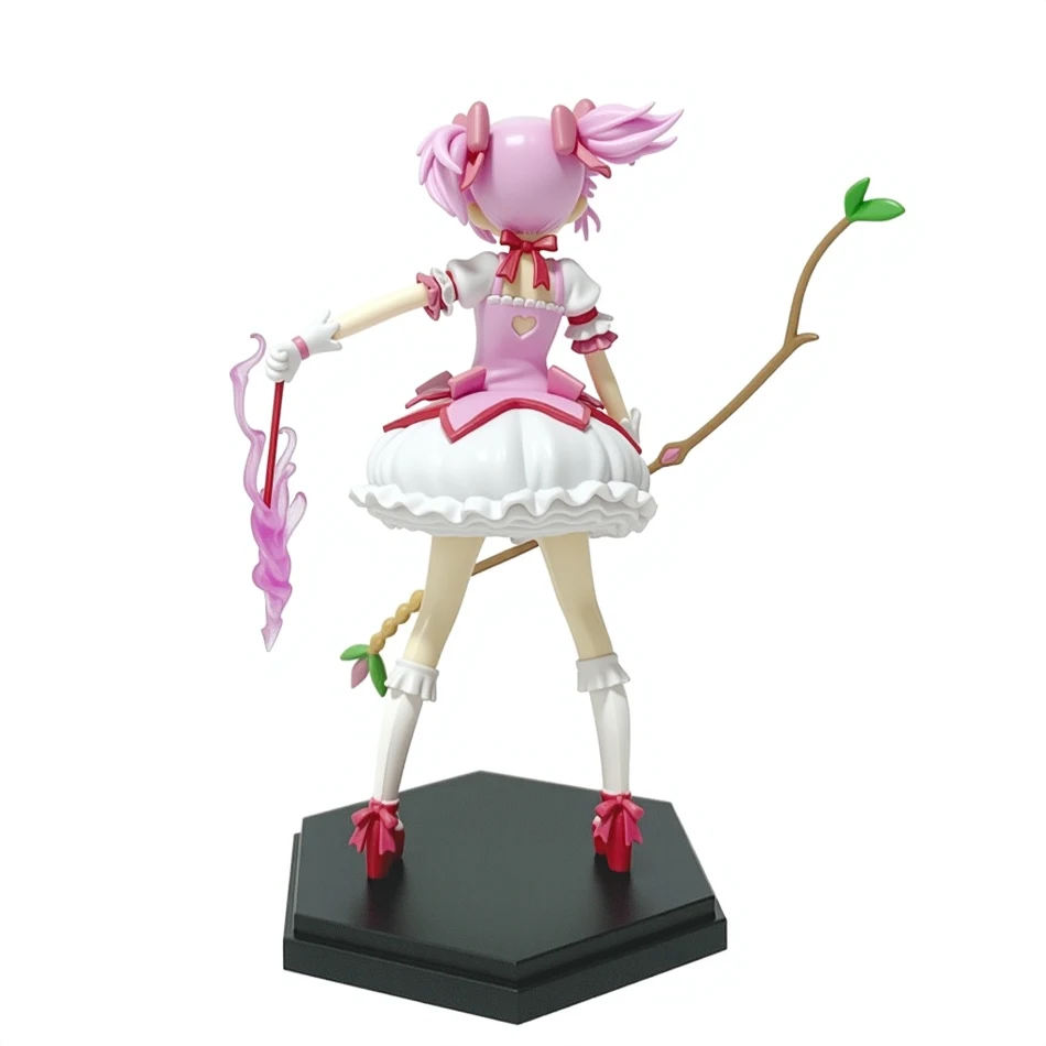 Kawaii Anime Kaname Madoka PVC Action Figure Statue Sammeln Modell Kinder Spielzeug Puppe Geschenke 17 cm