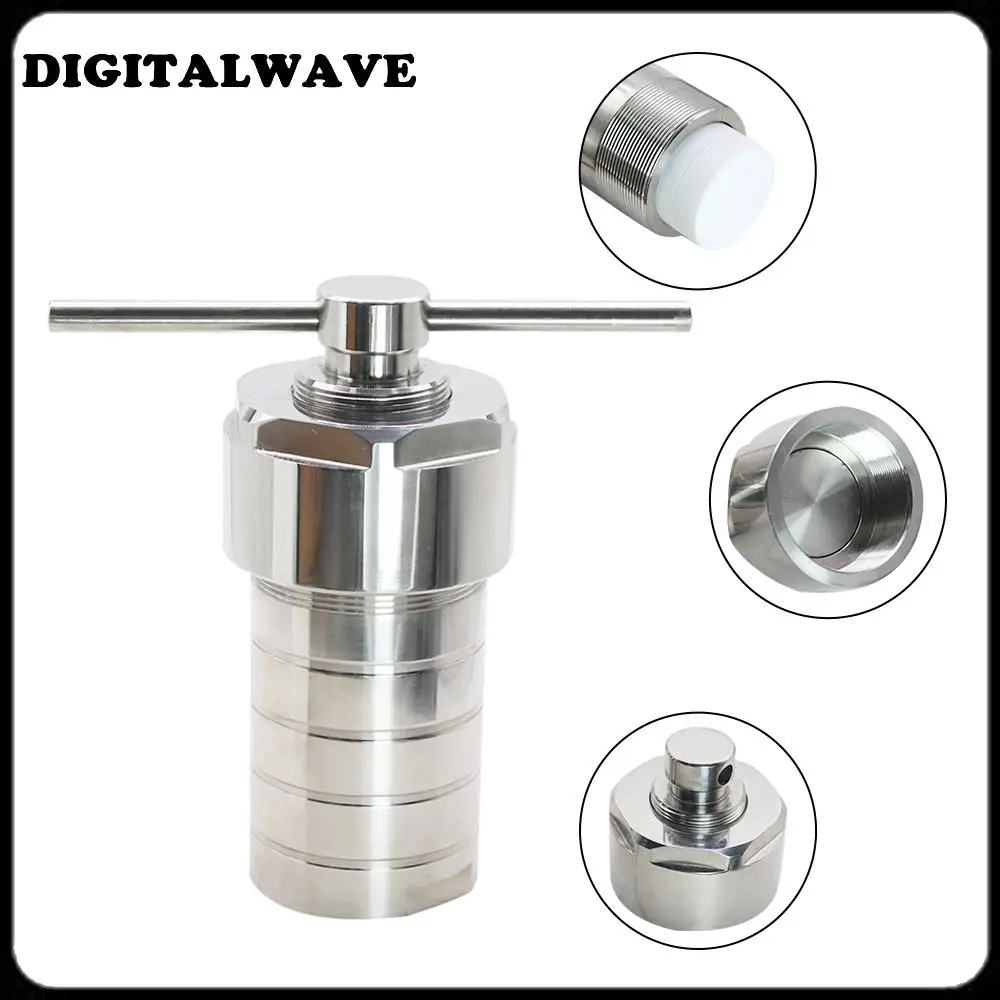 

Hydrothermal Autoclave Reactor vessel kettle with PTFE Chamber Hydrothermal Synthesis 50ml