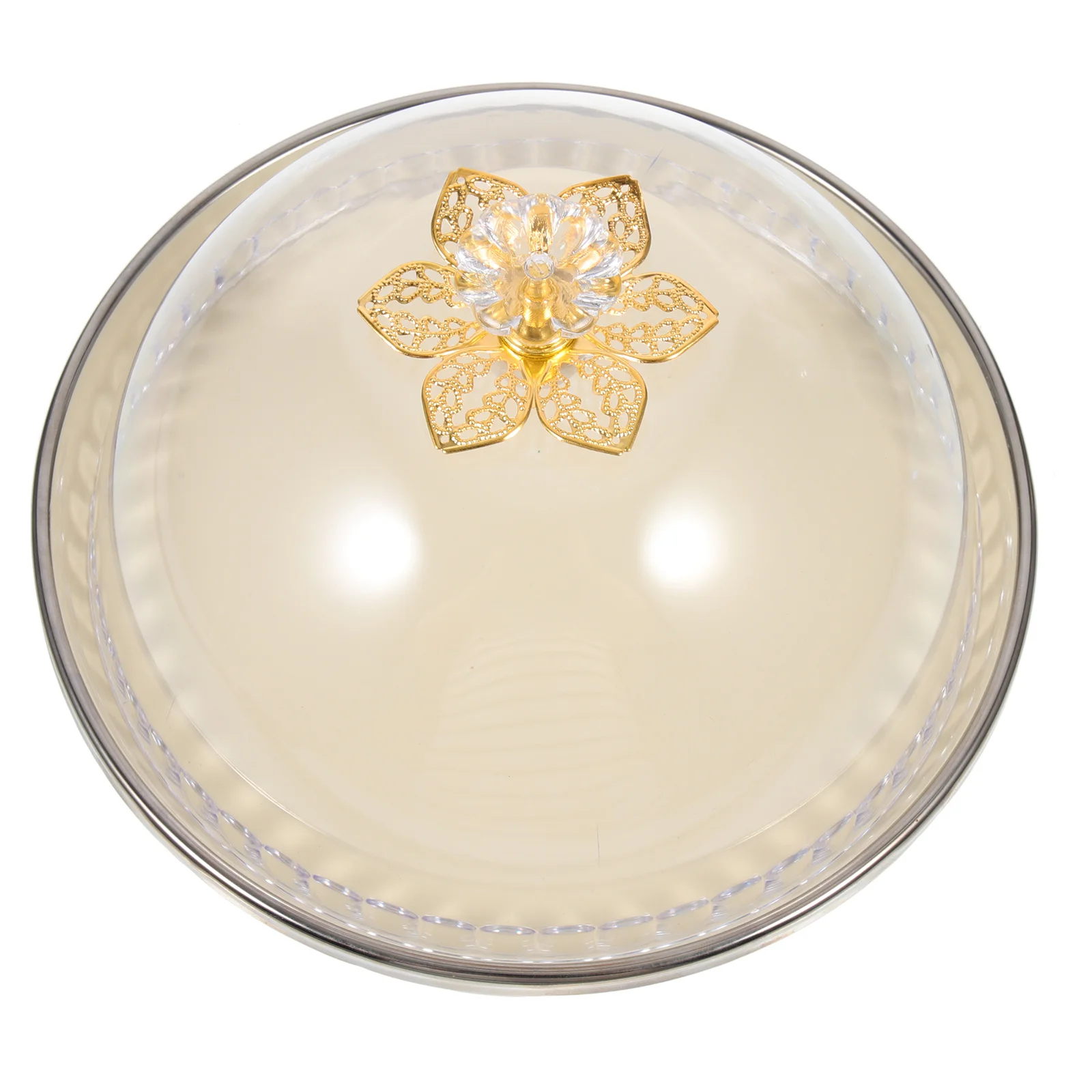 

1Set Covered Cake Plate with Dome Ceramic Glass Cake Stand for Birthday Wedding Party Dessert Display Serving Platter