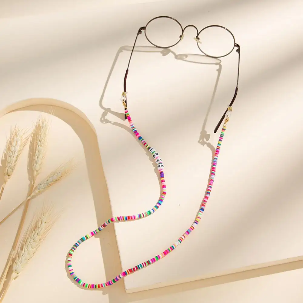 Necklace Accessory Colorful Non-slip Glasses Lanyard Sunglasses Rope Neck Strap Cord Eyeglass Chain