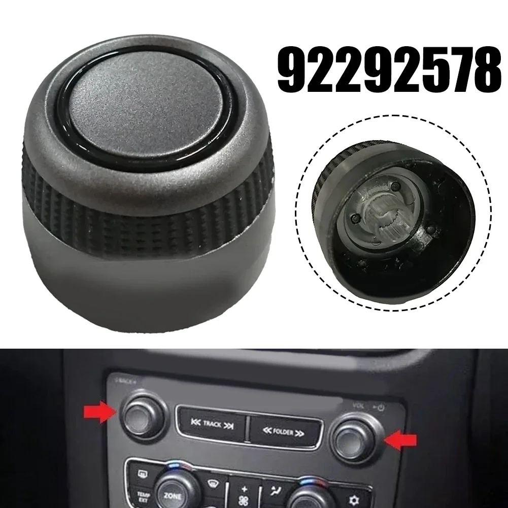 1pc Car Interior Radio Volume Knob Replacement Part 92292578 For Holden For Commodore 2011-2013 For Caprice 2011-2013