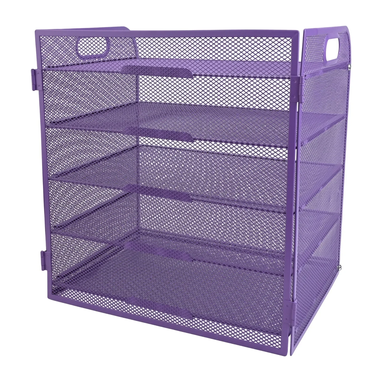 Easy to Assemble Mesh Desk File Organizer with Reliable Construction Perfectly Crafted for Daily Document Management Needs