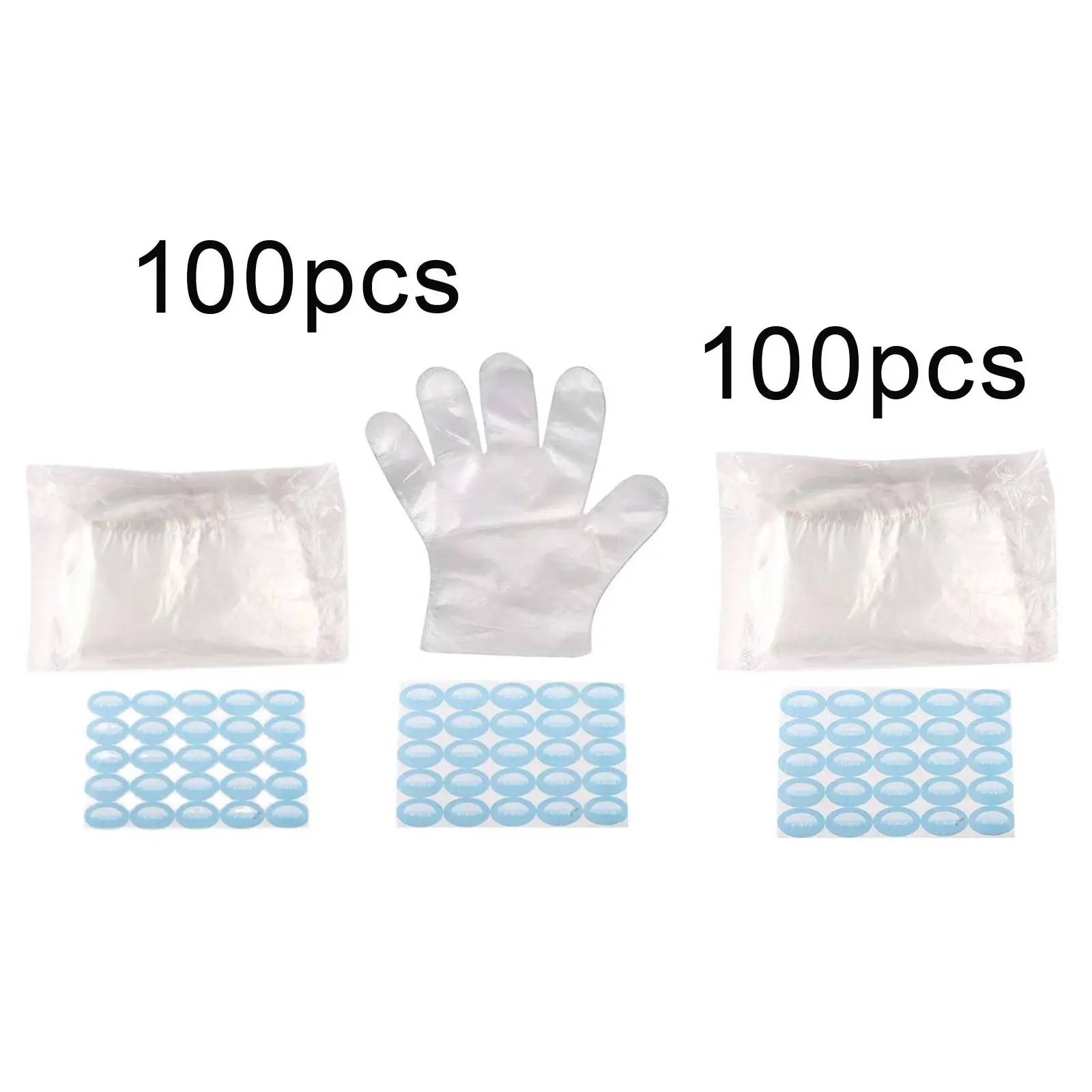 Disposable Wax Bath Gloves Booties for Heated Manicure Moisturizing Work Gloves