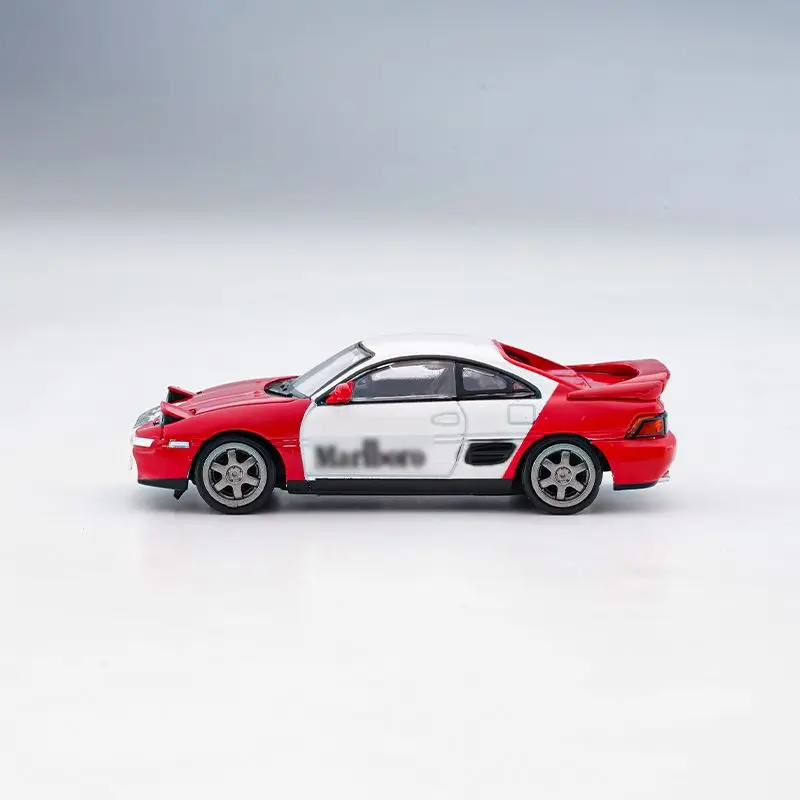 1:64 Toyotas MR2 W20 lega modello di auto sportiva pressofuso veicoli in metallo modello di auto simulazione collezione di Scale in miniatura regalo giocattolo per bambini