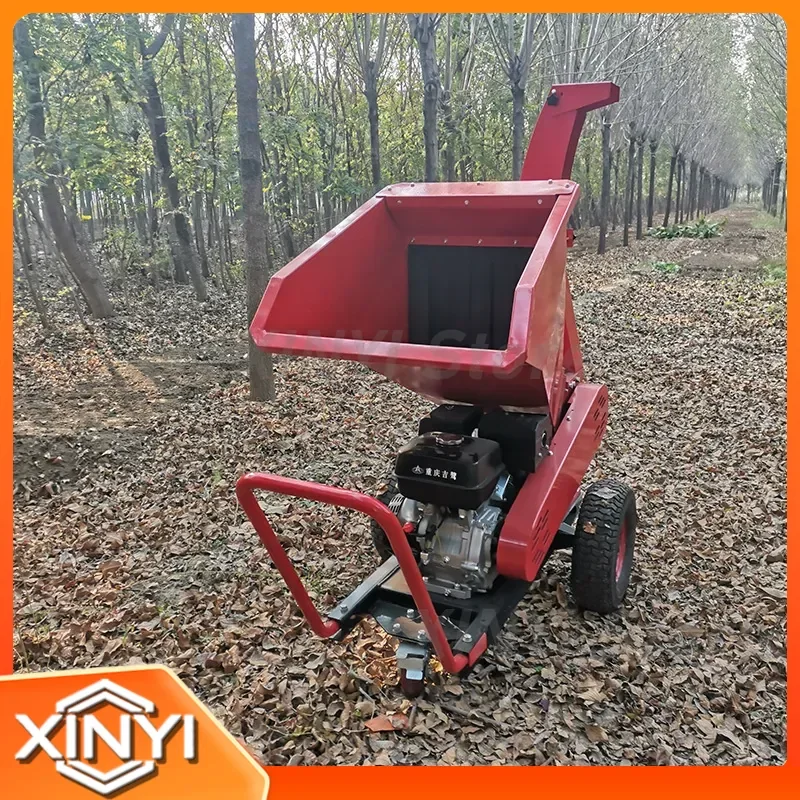 Household Small Shredder Orchard Branch Wood Chipper Forest Farm Garden Maintenance Large Wood Shredder for Home Use