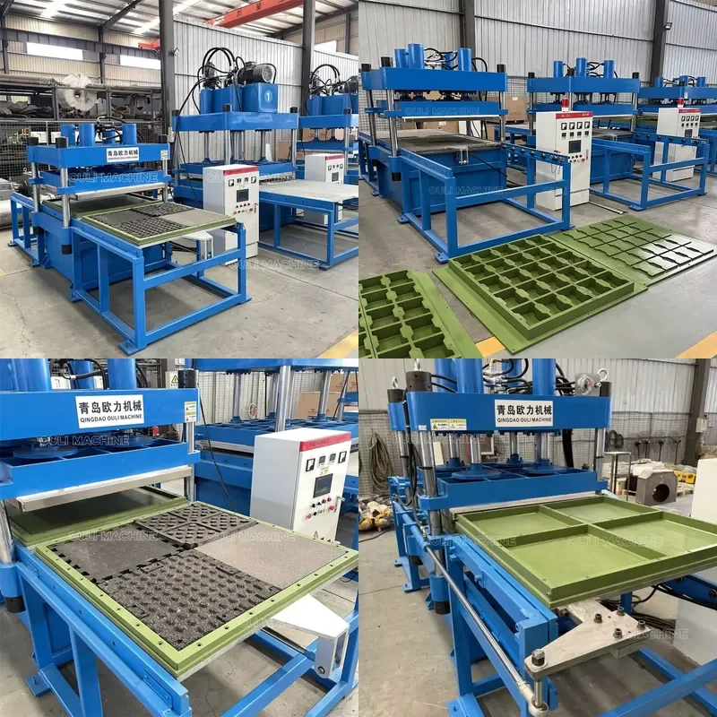 2026 CE Rubber Gym Tile Mat Making Machine / Rubber Floor Tile Making Machine