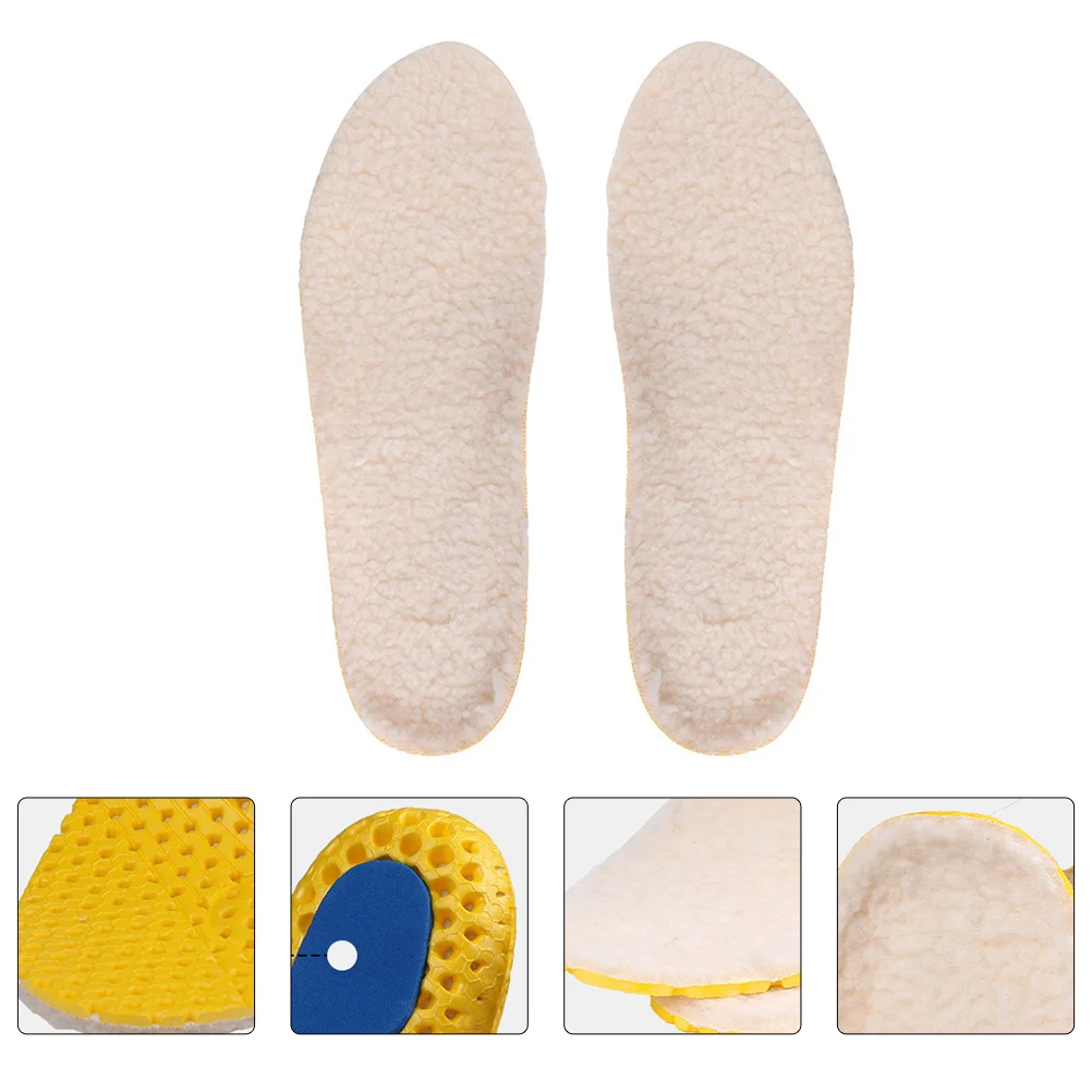 

Fleece Insole Shoe Bottom for Keeping Warm Thickened Insoles Boots Men Winter Women Cotton Heating Breathable