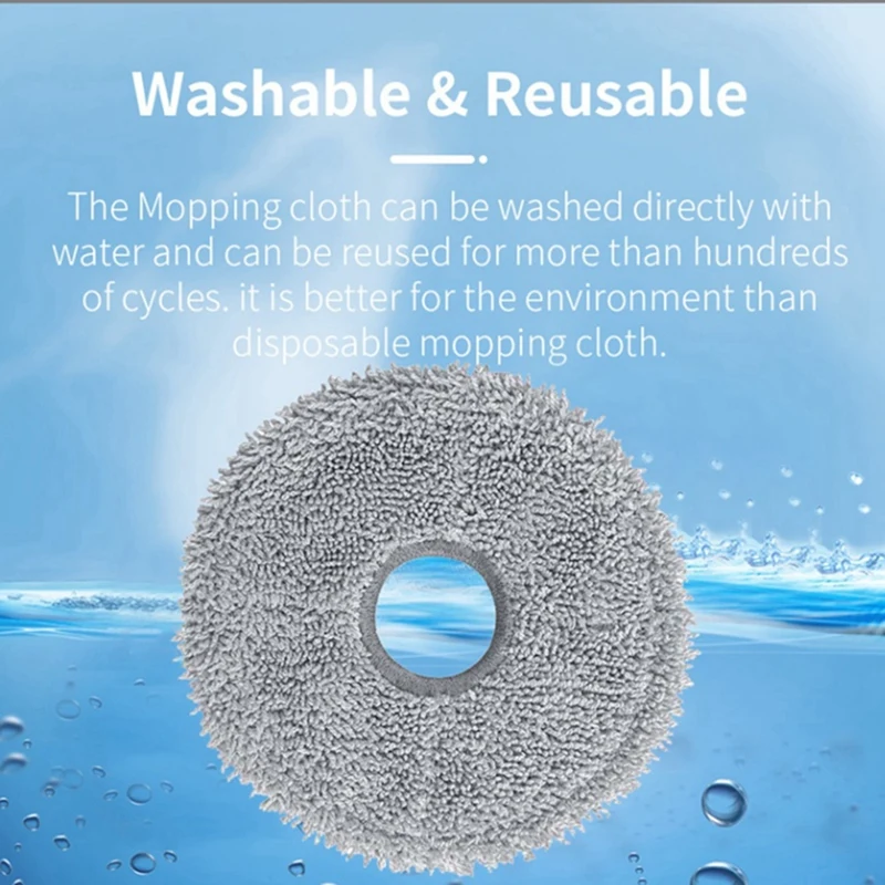 Accessories Kit For Dreame Bot L20 Ultra / X20 Pro Robot Vacuum Replac Parts Main Side Brushes Mop Filters Dust Bags