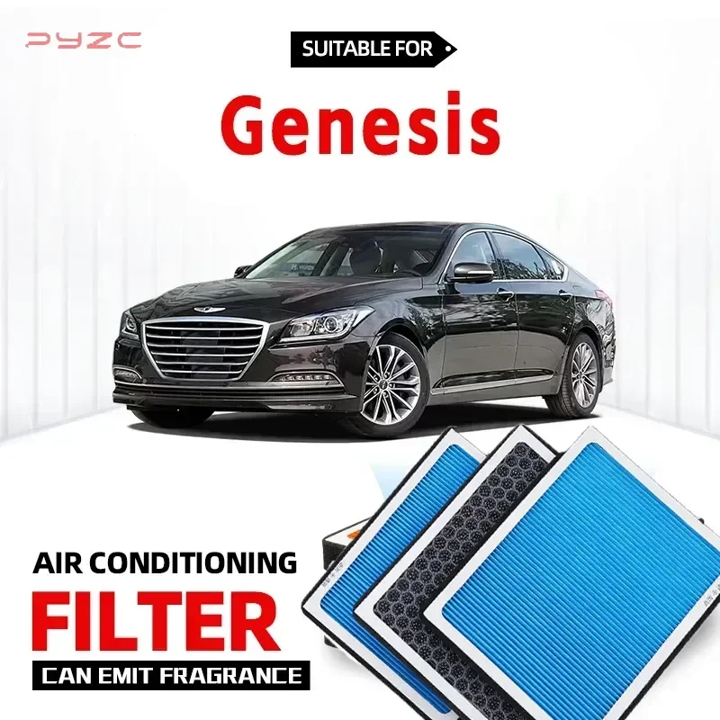 For Hyundai Genesis Cabin Filter Air Filter Activated Carbon Air Conditioning Filter with Fragrance to Purify Car Cabin Air