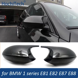 Carbon Fiber Pattern Black M Look Mirror Cover for BMW 1 series E81 E82 E87 E88 116i 118i 120i 125i 128i 130i 135i 135is 116 118