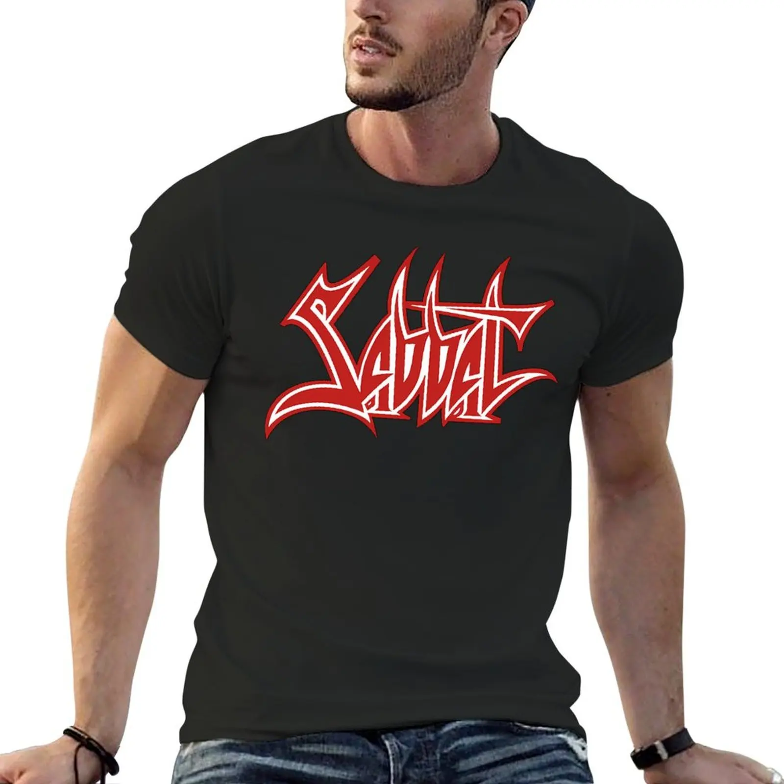 Sabbat Rock Band England T-Shirt Blouse plus sizes sublime customs mens t shirt graphic