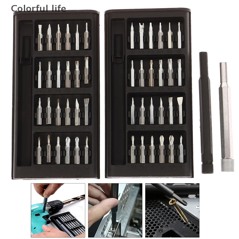 

Набор прецизионных магнитных отверток 25 в 1, многофункциональный инструмент для обслуживания телефона, компьютера, прецизионный ремонт электроники