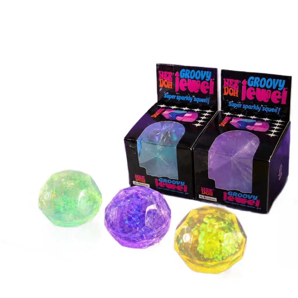 Needoh Diamond Maltose Colorful Sensory Slow Rebound Stress Relief Fidget Toy Decompression Educational Squeeze Gift New