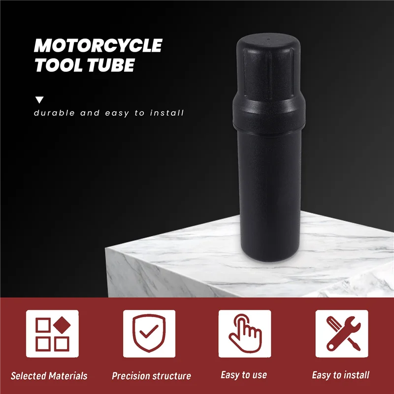 

Motorcycle Accessories Waterproof Tool Tube Gloves Raincoat Storage Box Universal For Honda Kawasaki
