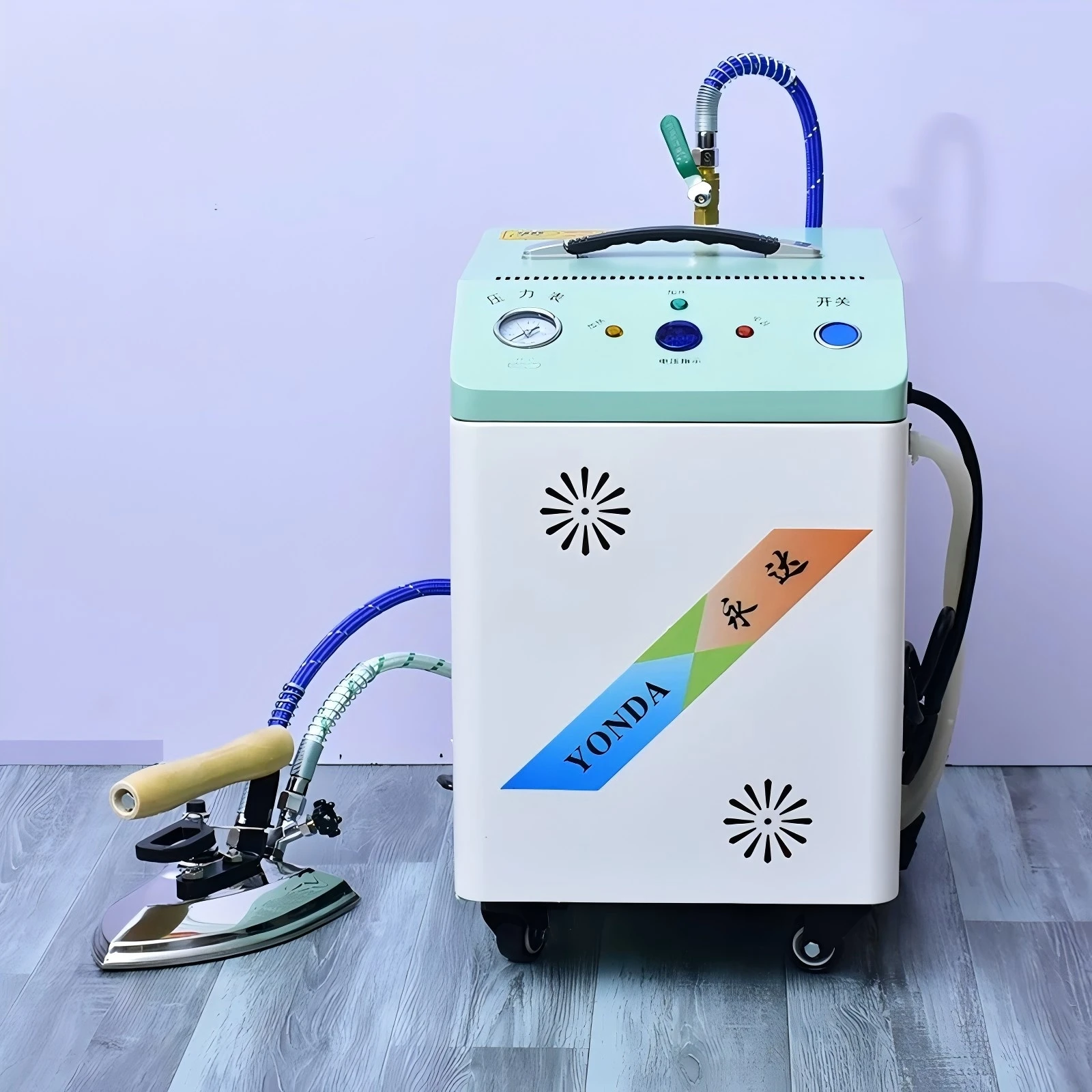 

Промышленный паровой утюг 3500 Вт, 220 В, с энергосберегающим бойлером, для глажки штор, высокомощный, с функцией полного пара