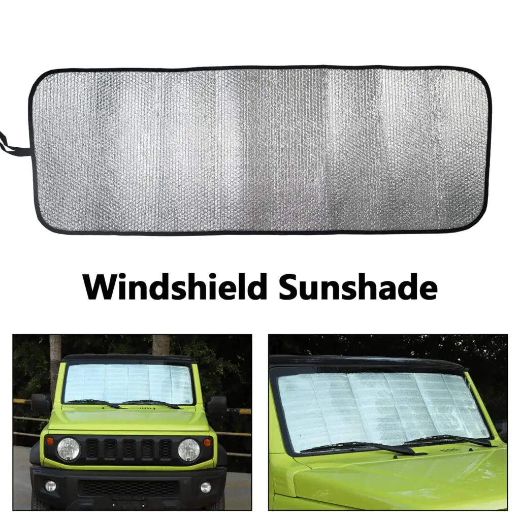 For Suzuki Jimny JB64W JB74W 2019 2020 2021 2022 Front Windshield Sunshade Sun Shade Window Heat Shield Visor Guard Mat Anti-UV