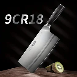 The kitchen knife is super sharp and specially designed for chefs to slice vegetables, chop bones, and cut knives. Kitchen L9195