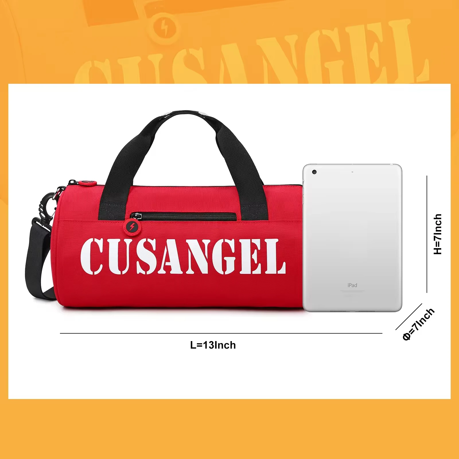 Cusange-bolso de viaje para hombre y mujer, bolsa de transporte para avión, valijas para mujer