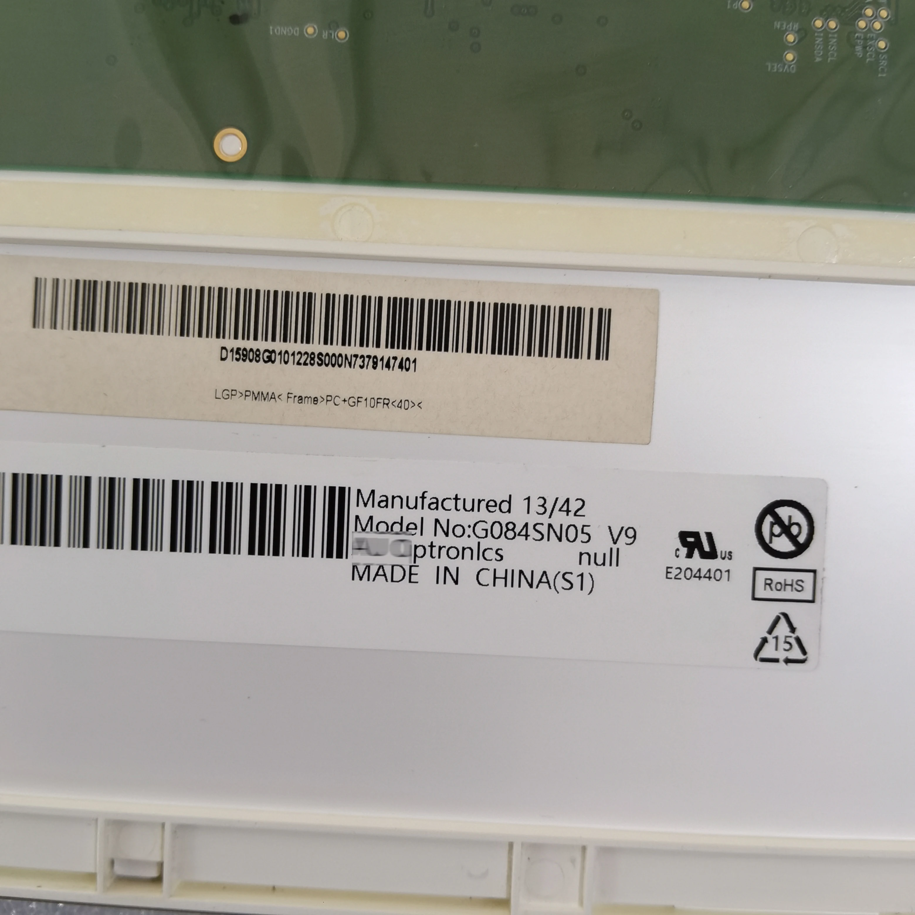 Original 100% testado 8.4 polegadas G084SN05 V.9 G084SN05 V9 tela LCD