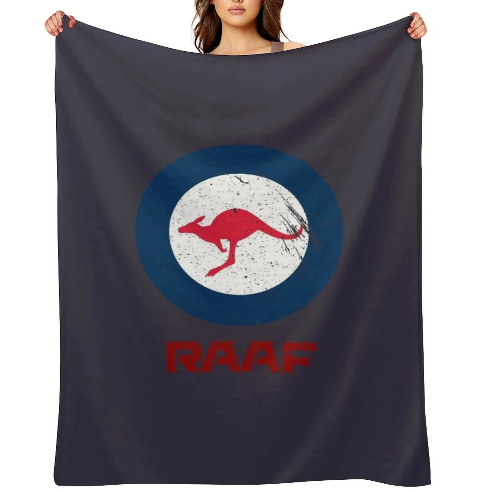 Royal Australian Air Force Throw Blanket Picnic Hair Fashion Sofas Flannel Blankets