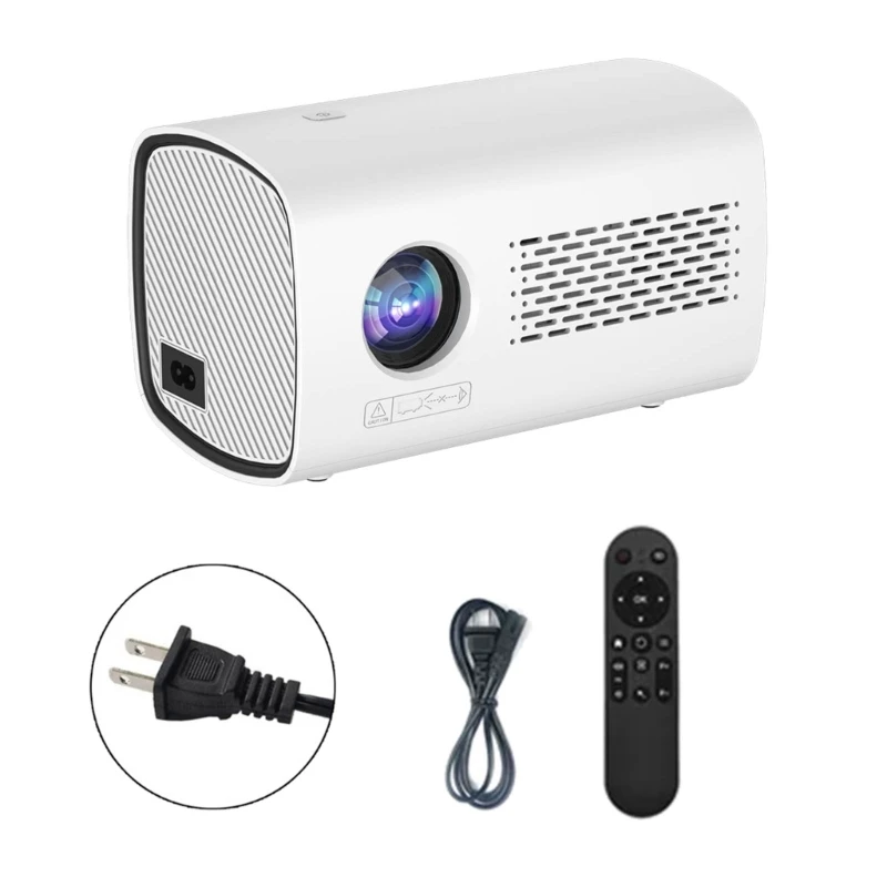 

T100 Projector 720P WIFI6 Phone Same-Screen Small Projector Home Theaters Player Small PC Projection