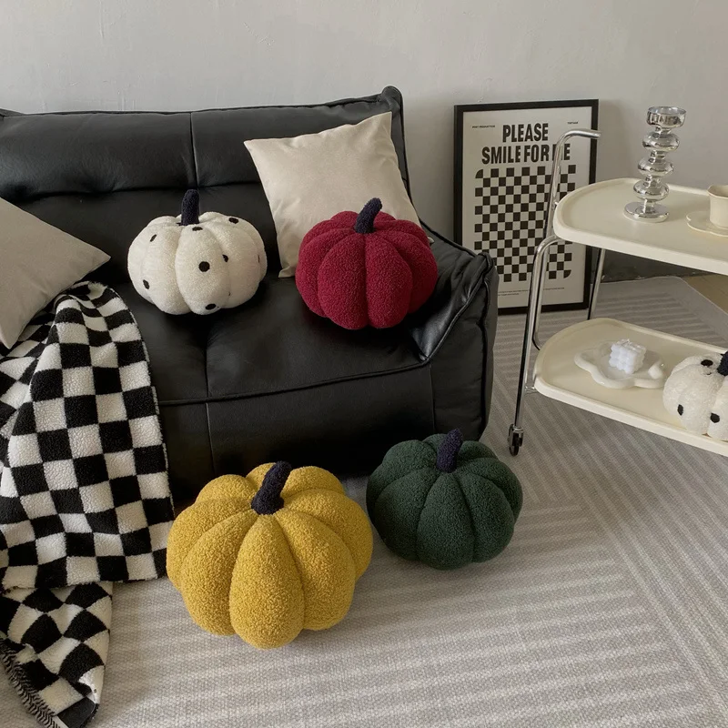 Creative Home INS Pumpkin Plush Toy Home Decoration Sofa Cushion Pumpkin Plush Toy Thanksgiving Gift