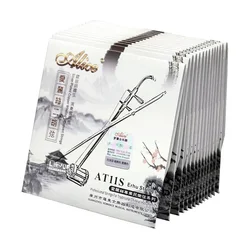 1 SET AT11S Silver Erhu String Performance Grade Erhu Inner Outer String Set Pure Sound Quality Erhu Accessory Universal