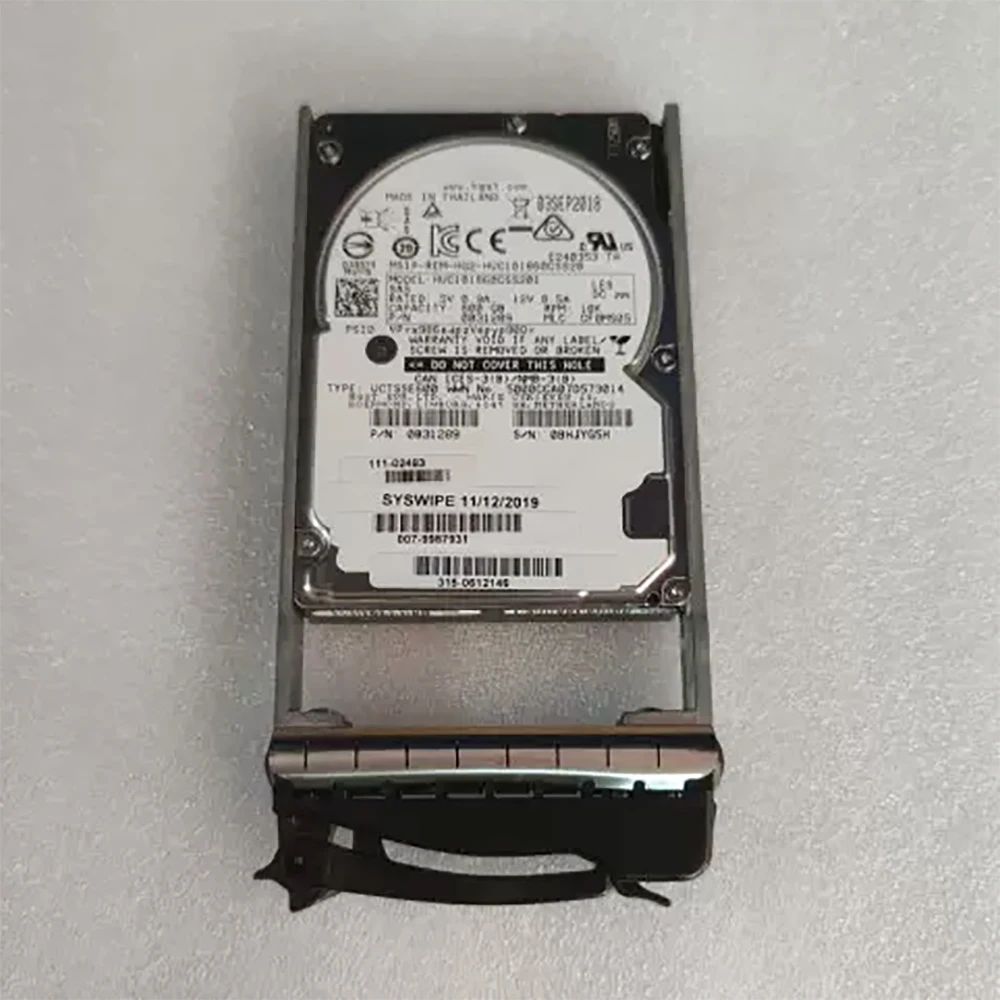 For NetApp 111-02483 0B31289 600G 2.5''10K SAS HUC109060CSS601 HDD Serve Hard Disk