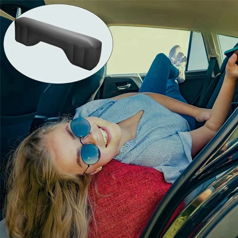 ABFI Cama de viagem para carro Cama inflável Assento traseiro Colchão de ar inflável Acessórios para interior do carro Acessórios para acampamento autônomo