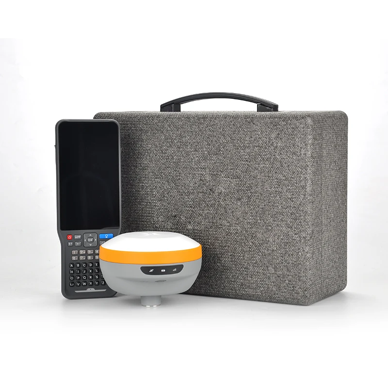 Hi Target D8VR GNSS RTK V500 para montagem de instrumentos de levantamento terrestre Rover e base, rádio integrado transceptor visual