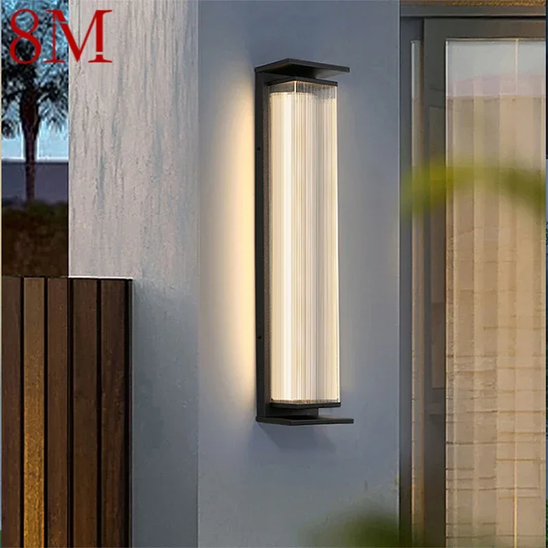 

8M Contemporary LED Outdoor Wall Lamps Electric Simplicity Waterproof Balcony Hallway Courtyard Villa Gate Hotel