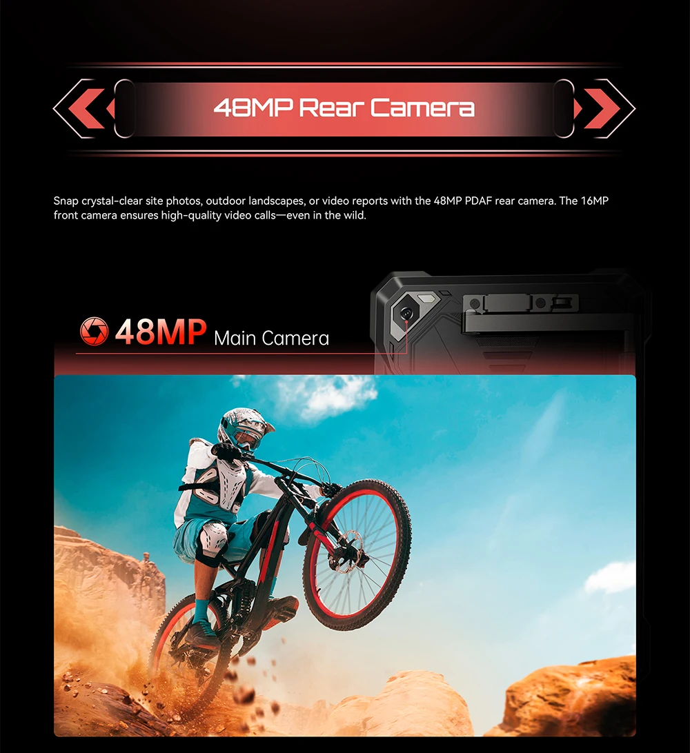 [Ship From UK]Cubot TAB KingKong S 10.1 Inch 90Hz Display Android 15 Tablet 15300mAh 16GB(6+10) 256GB Camping Light 48MP Pad